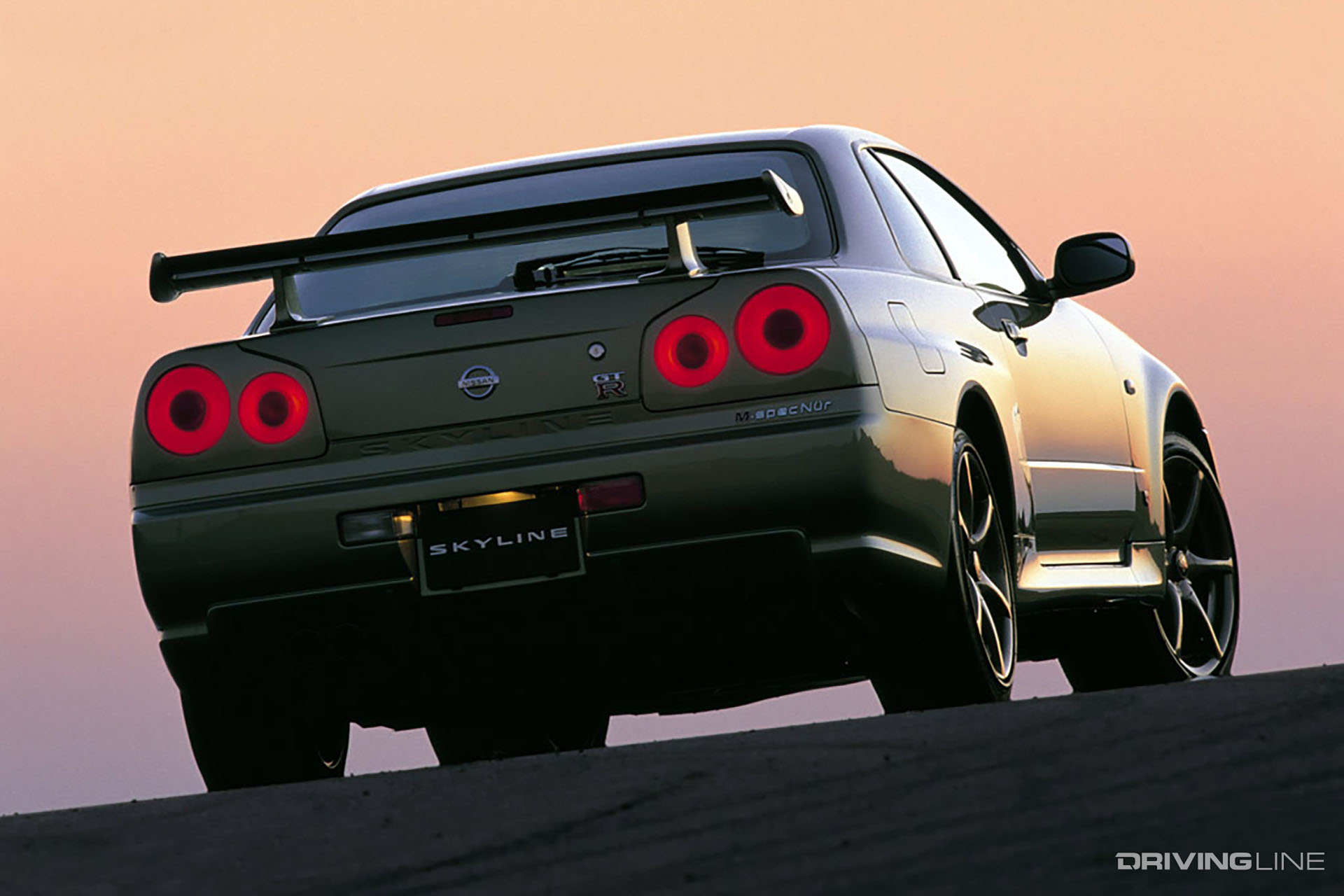 Nissan Skyline GT-R R34 Rear View
