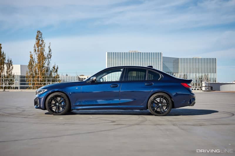 BMW M340i Sedan Side View