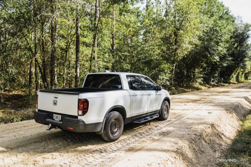 Honda Ridgeline in Sand Mode