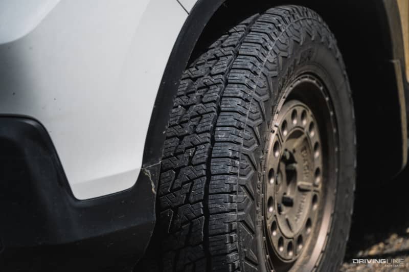 Nomad Grappler tire on Honda