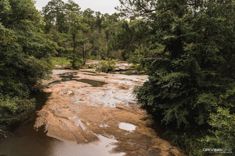 Georgia Adventure trail swimming area