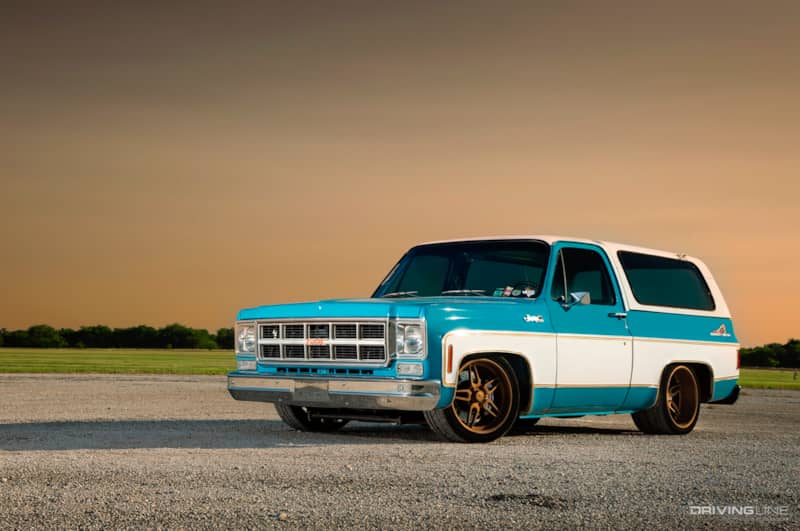 Front of Cynthia Pierce's '78 GMC Jimmy