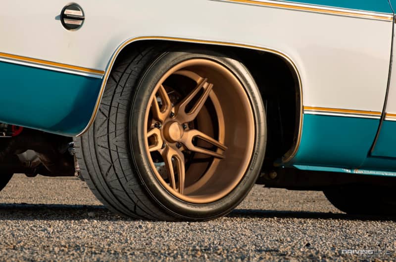 Nitto INVO tires of Cynthia Pierce's '78 GMC Jimmy