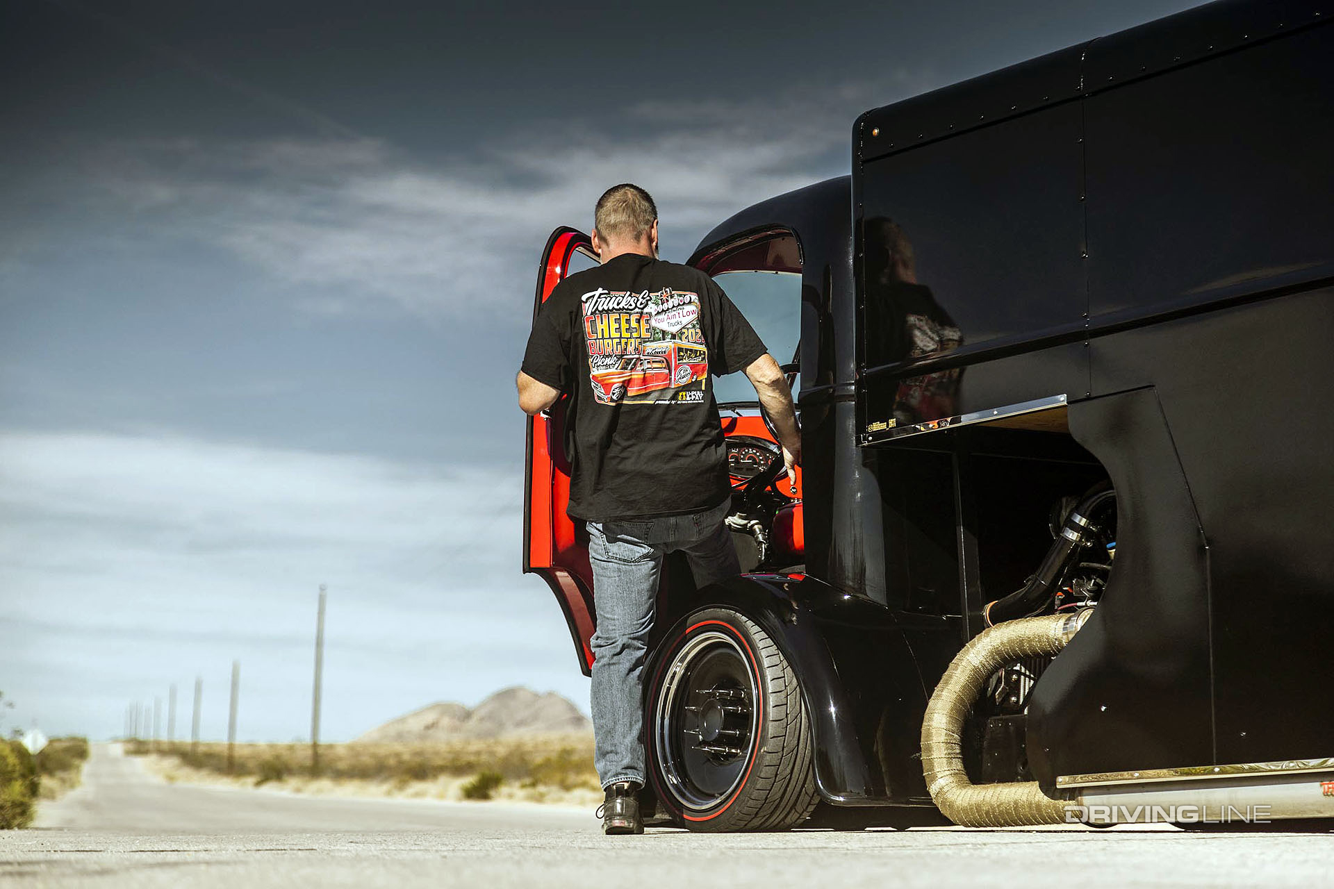 driving international harvester truck on nitto tires