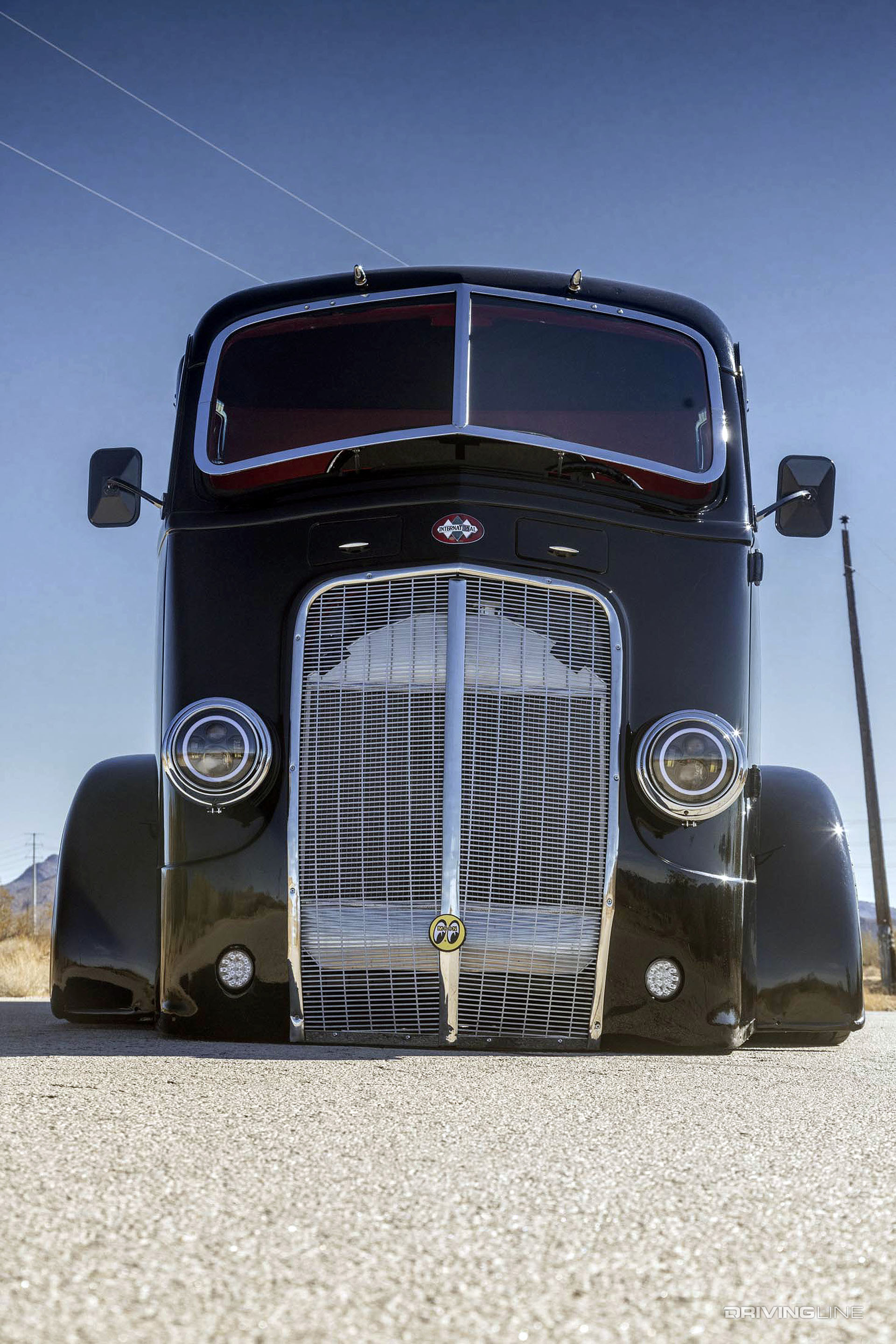 international harvester truck cab restomod photo shoot