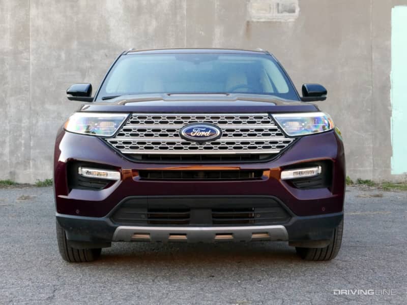 2022 Ford Explorer Hybrid front view