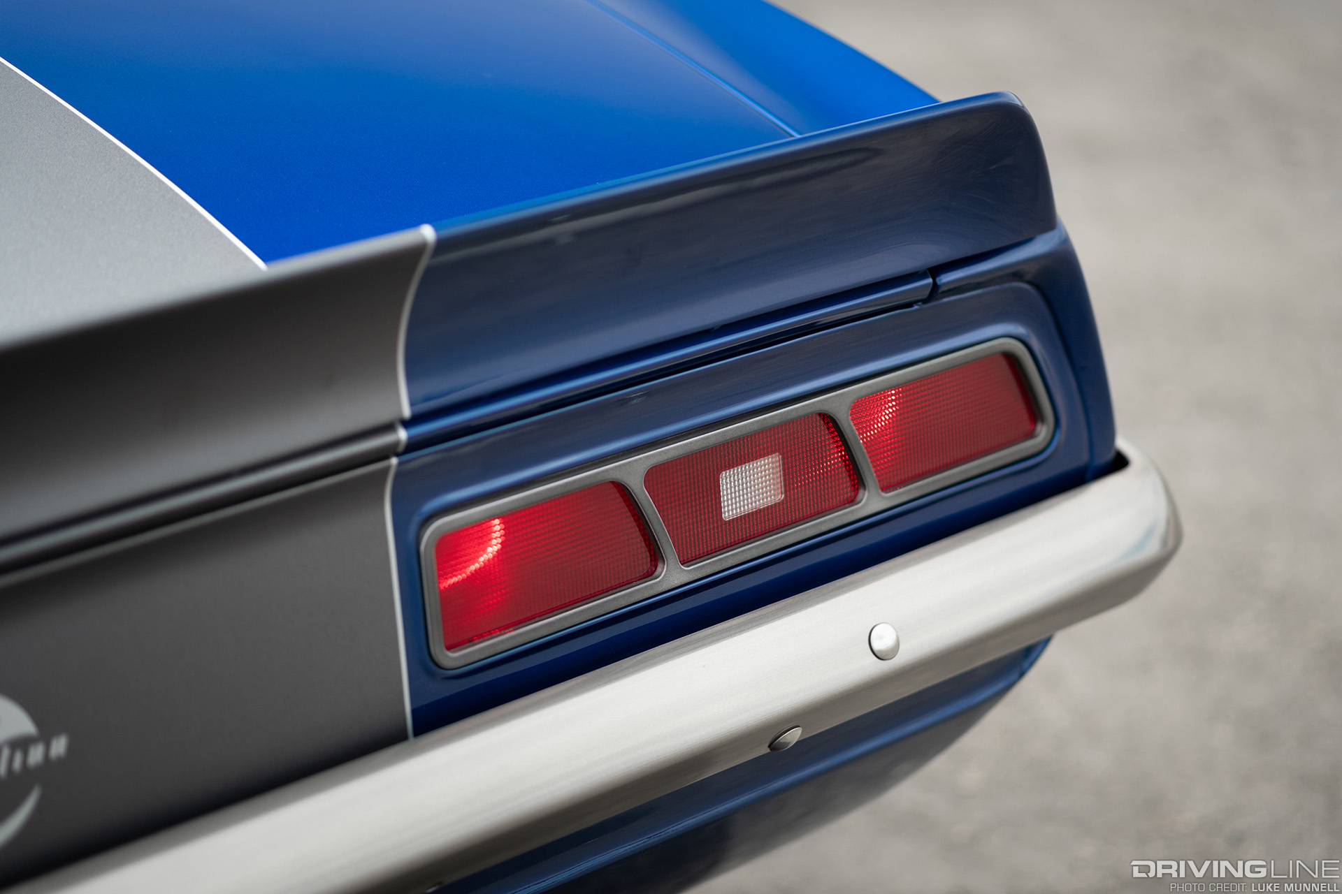 revolution street cars 69 ls camaro led tail lights close up