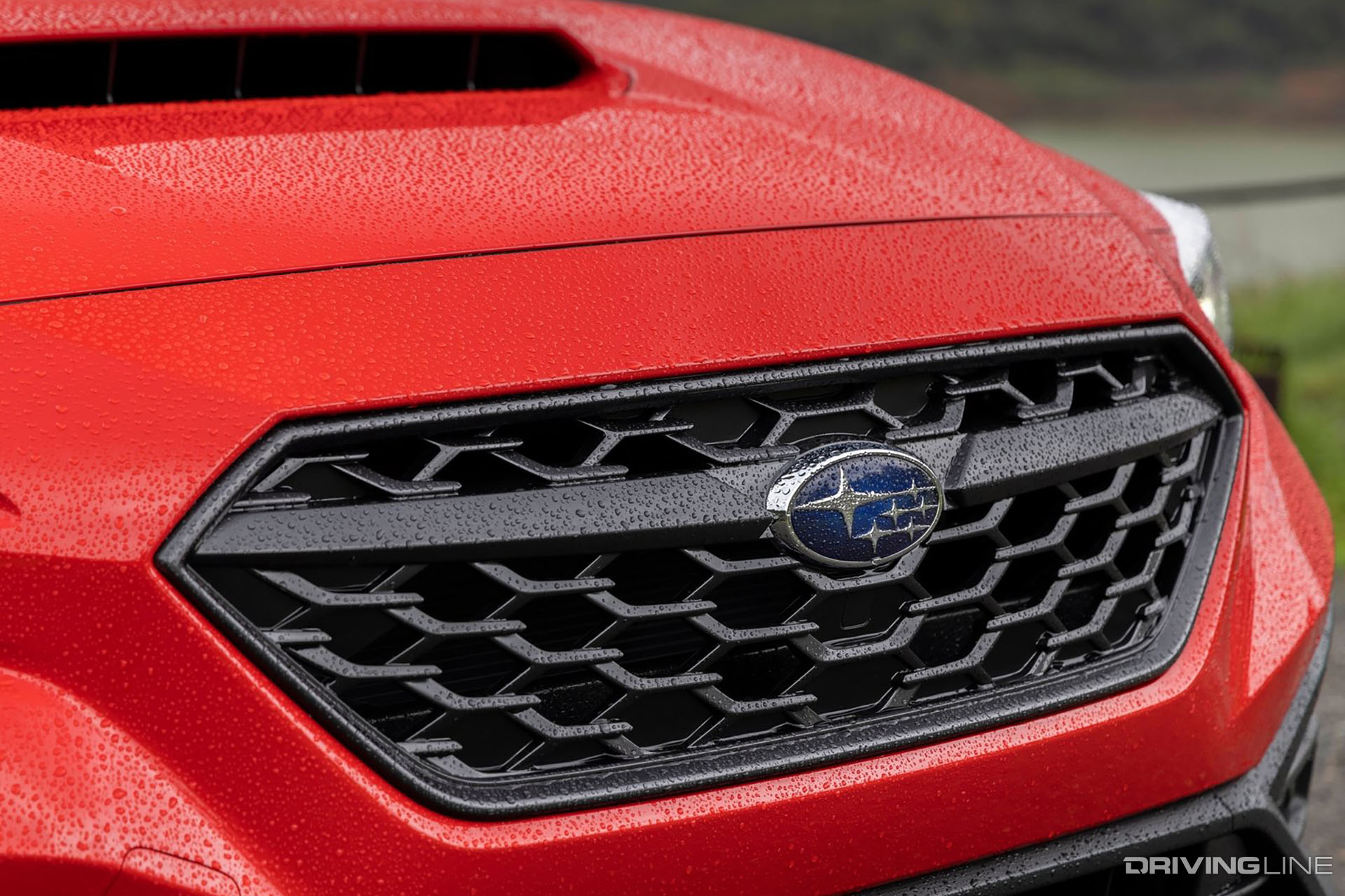 2022 Subaru WRX Grille Red