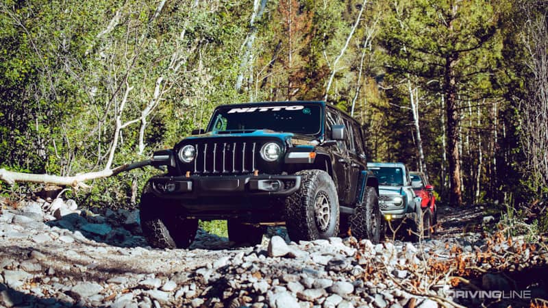 jeep wrangler climbing mount antero on nitto ridge grapplers
