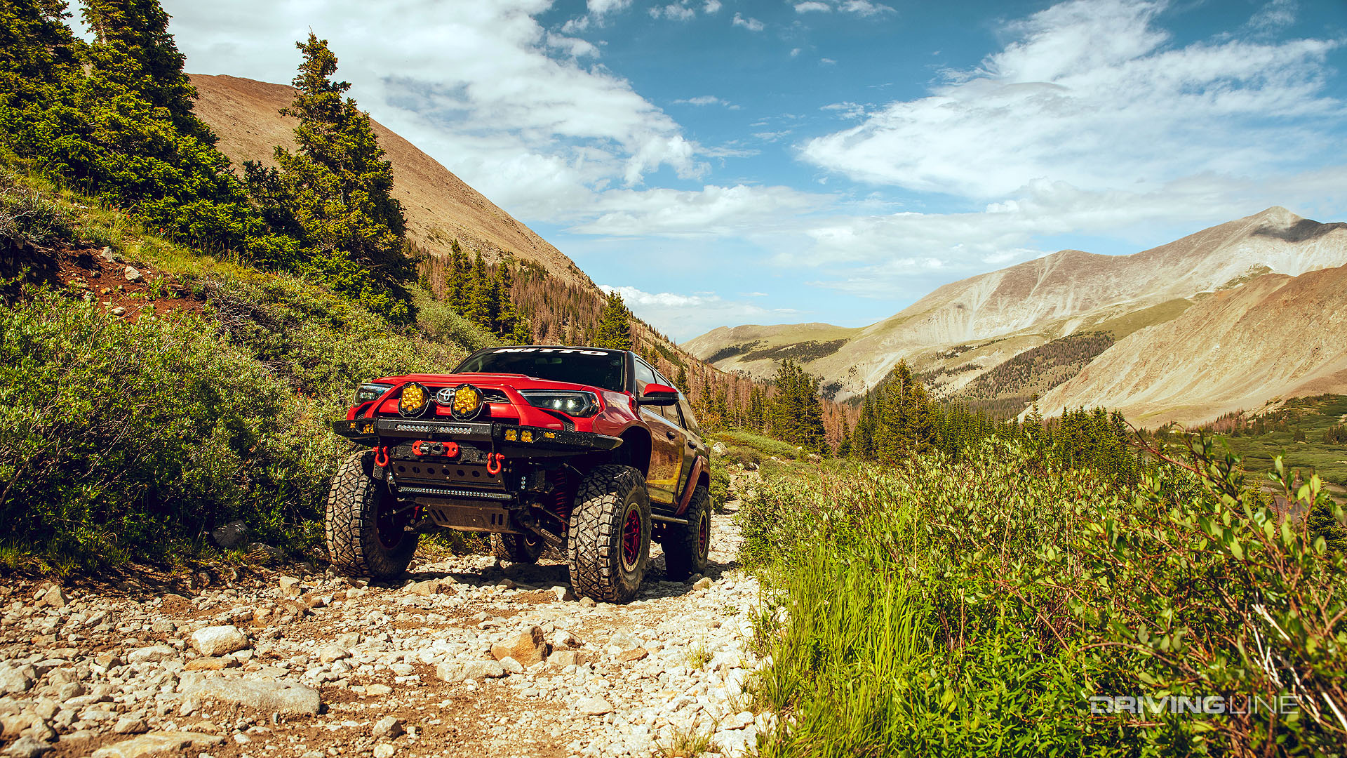 Toyota 4Runner on nitto ridge grapplers