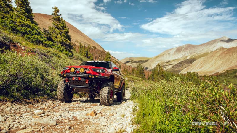 Toyota 4Runner on nitto ridge grapplers