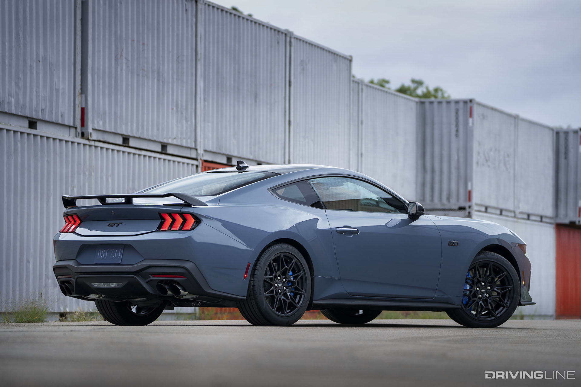 2024 Ford Mustang GT Rear 3/4 View