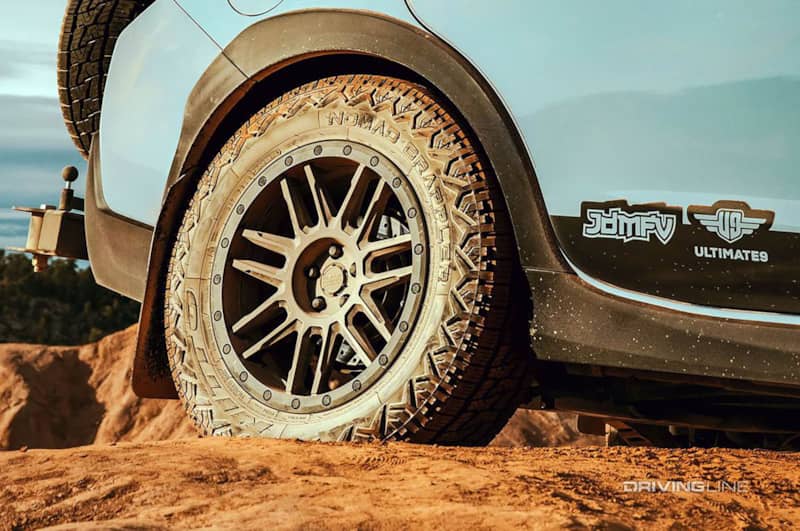 Subaru Crosstrek on Nitto Nomad Grappler Tire