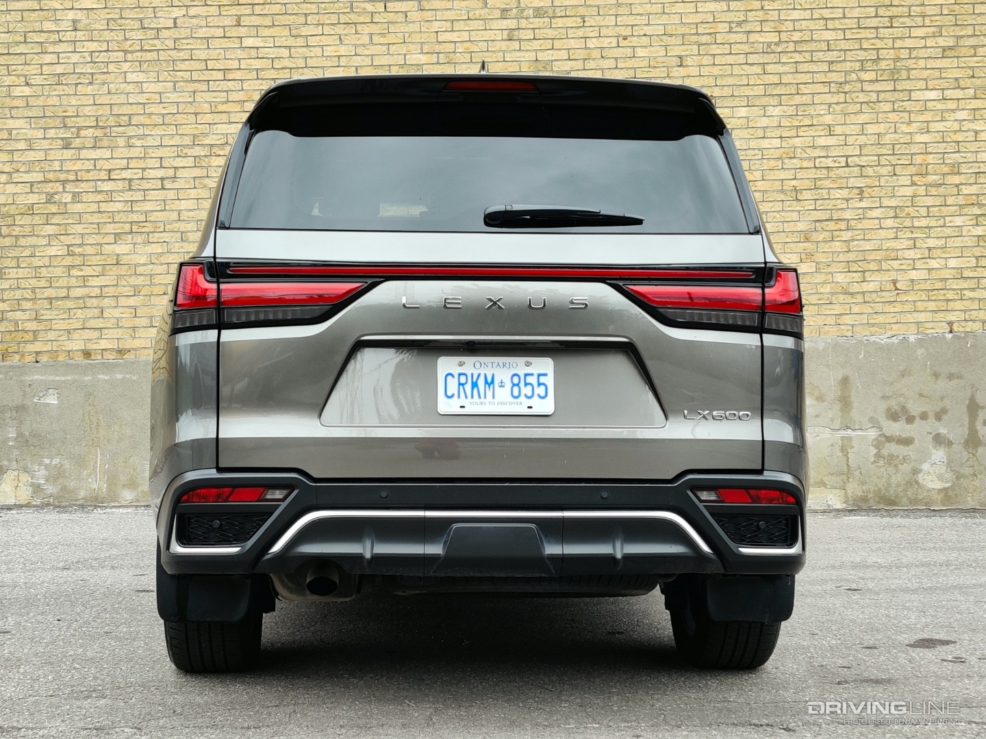 2022 Lexus LX rear view