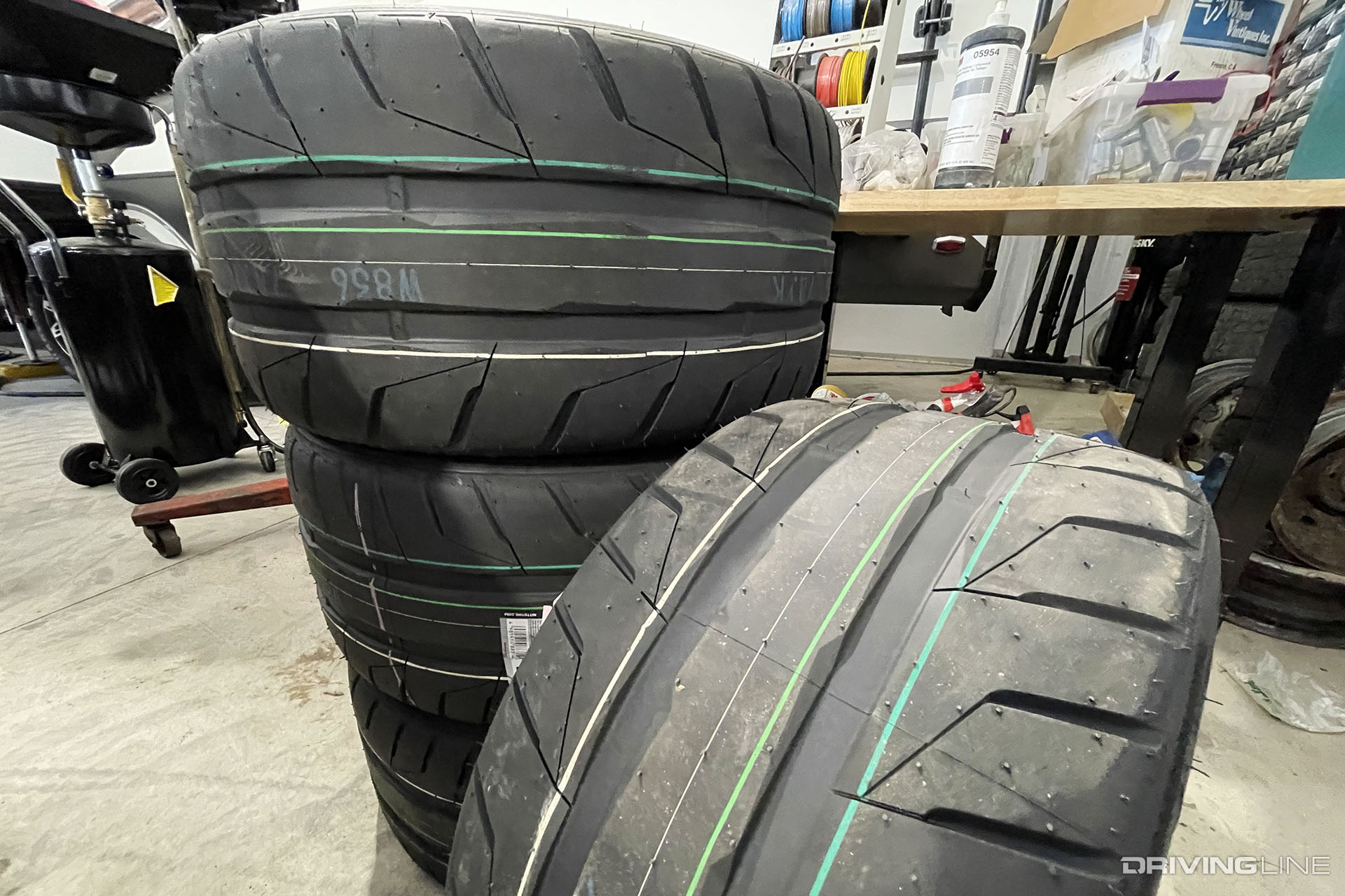 Nitto NT50 Tires Stacked