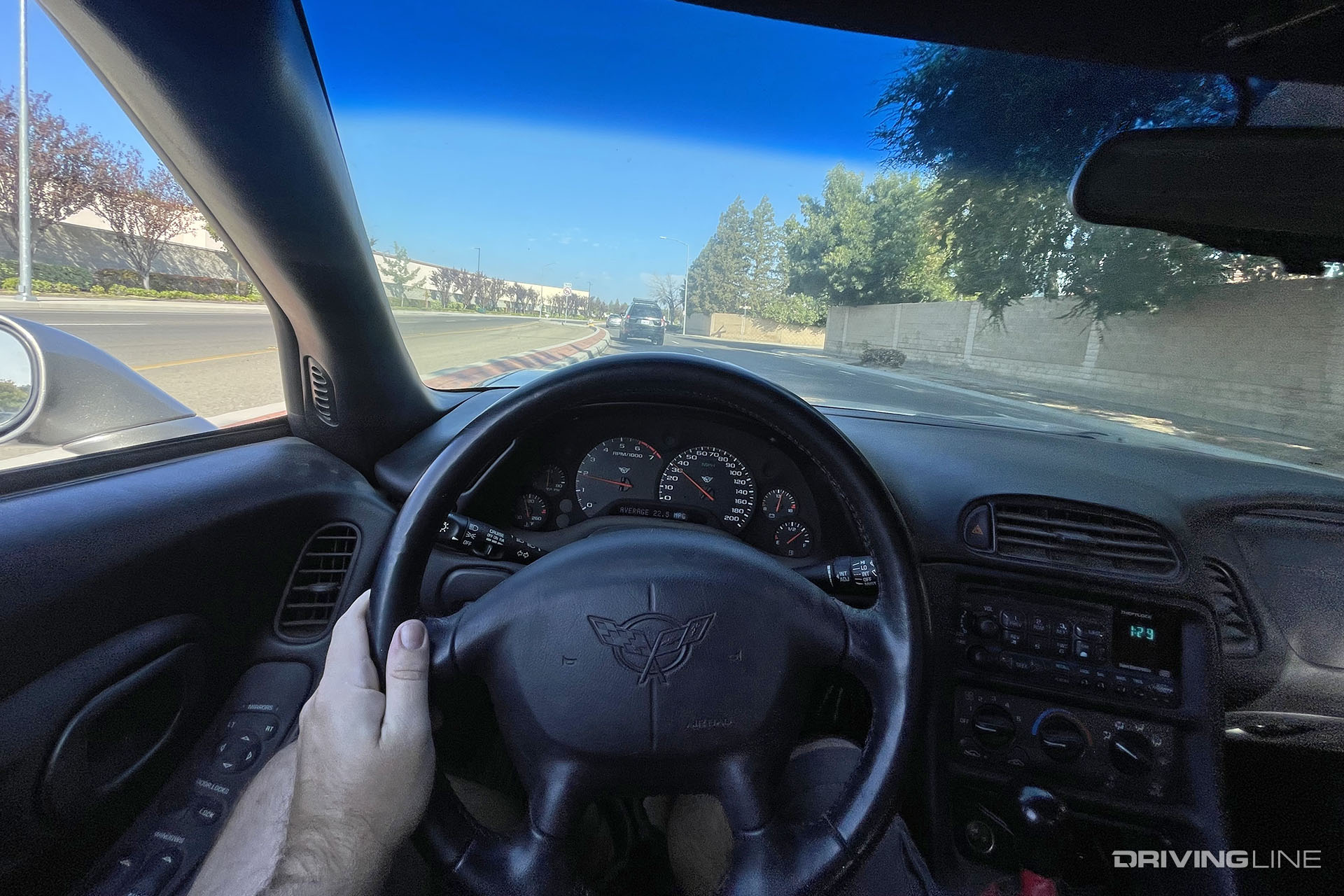 C5 Corvette Drivers View