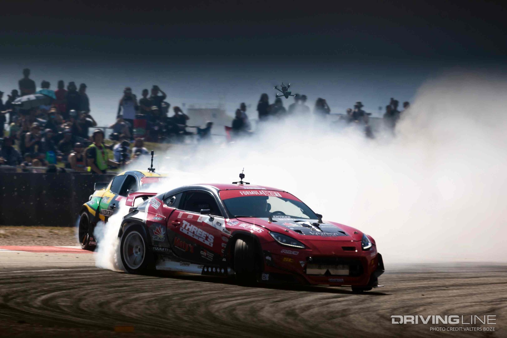 Ken Gushi Tandem drifting against Kyle Mohan at 2022 FDSLC