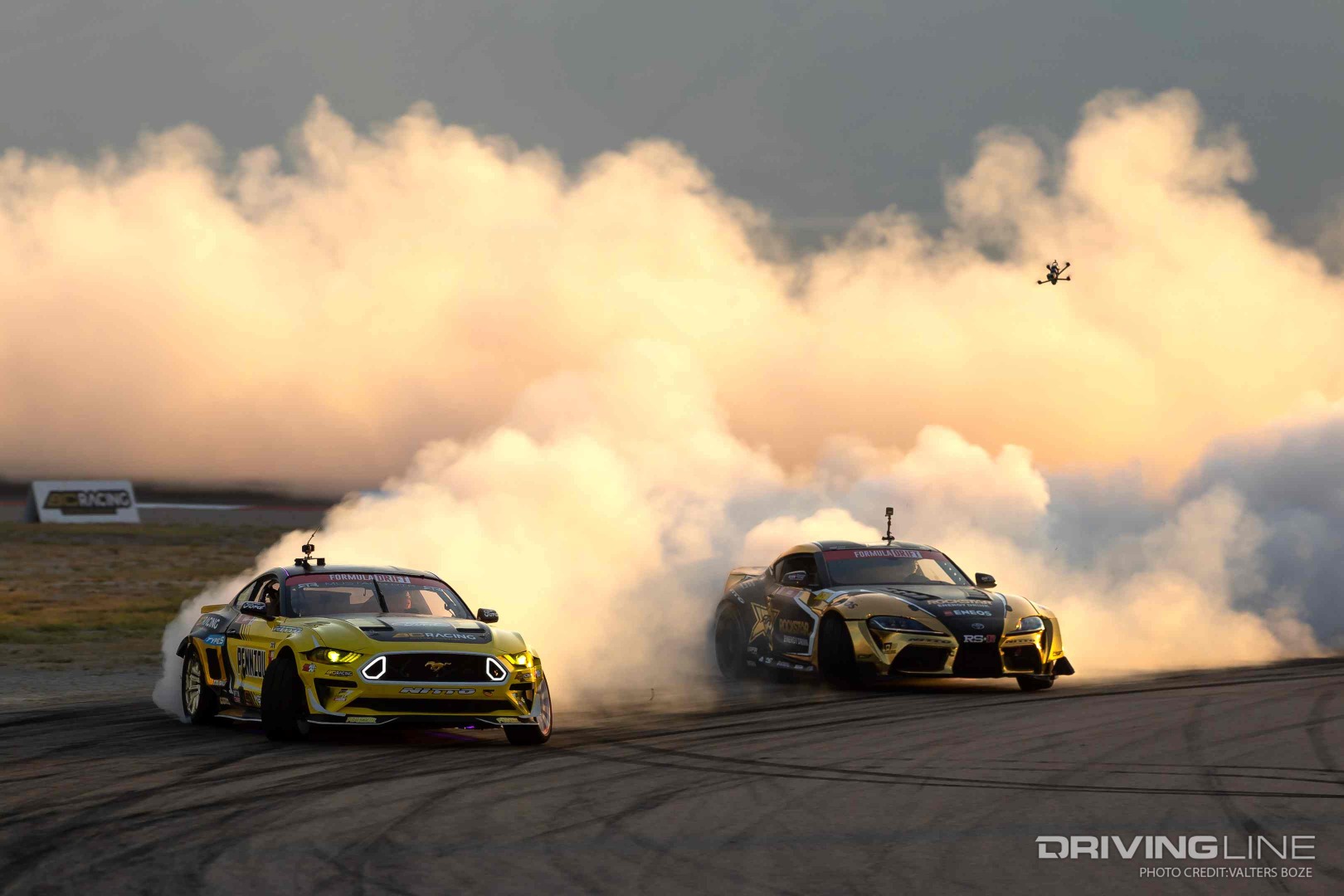 Chelsea DeNofa tandem Drifting against Fredric Aasbo at 2022 FDSLC