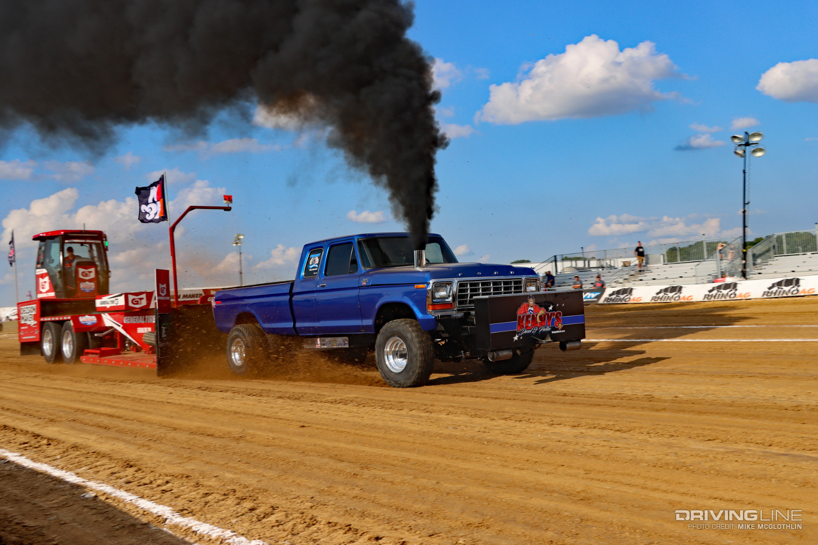 Kennys Diesel Dentside Ford Cummins Sled Pulling