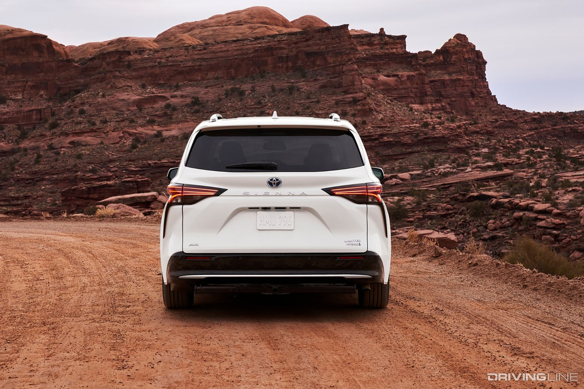 2021 Toyota Sienna AWD Rear View
