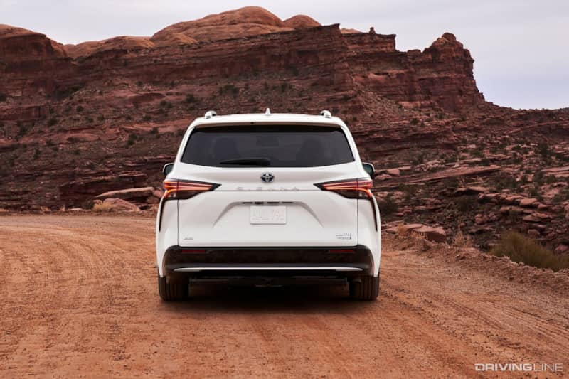 2021 Toyota Sienna AWD Rear View