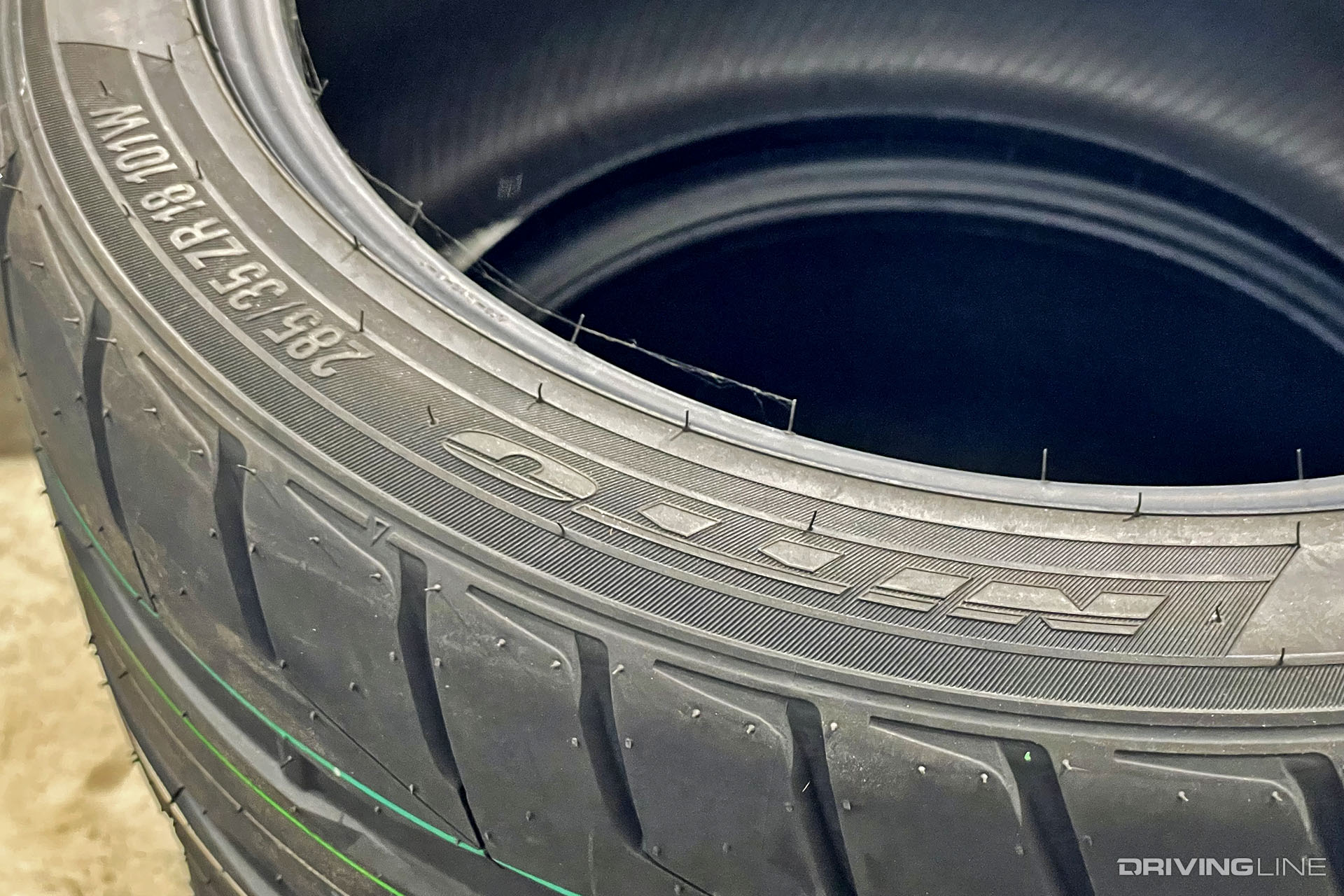 Nitto NT05 Tire Sidewall