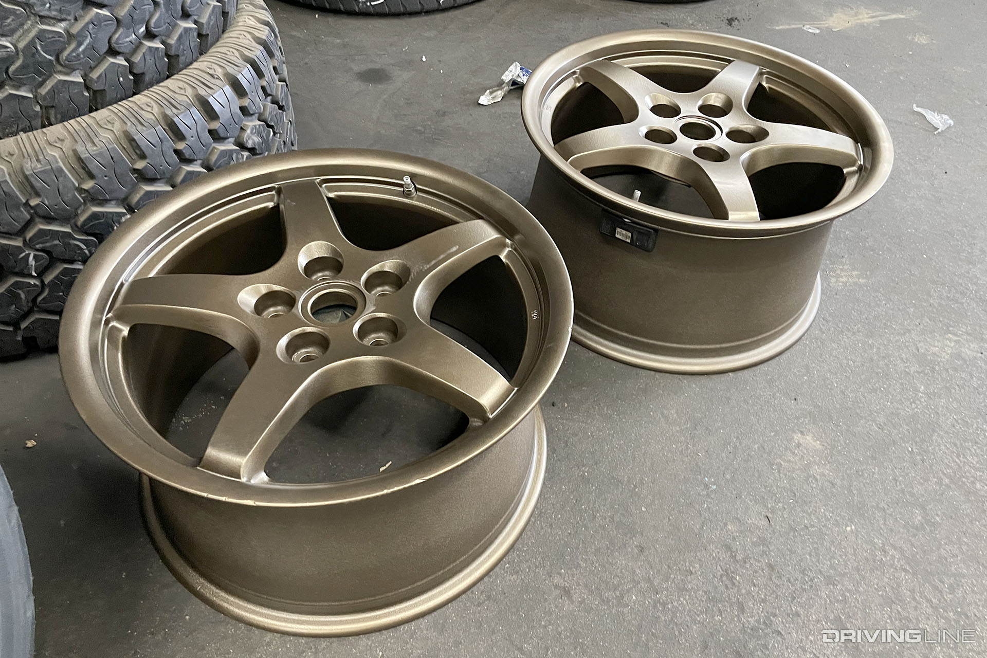 Corvette C5 Magnesium Wheels Bronze
