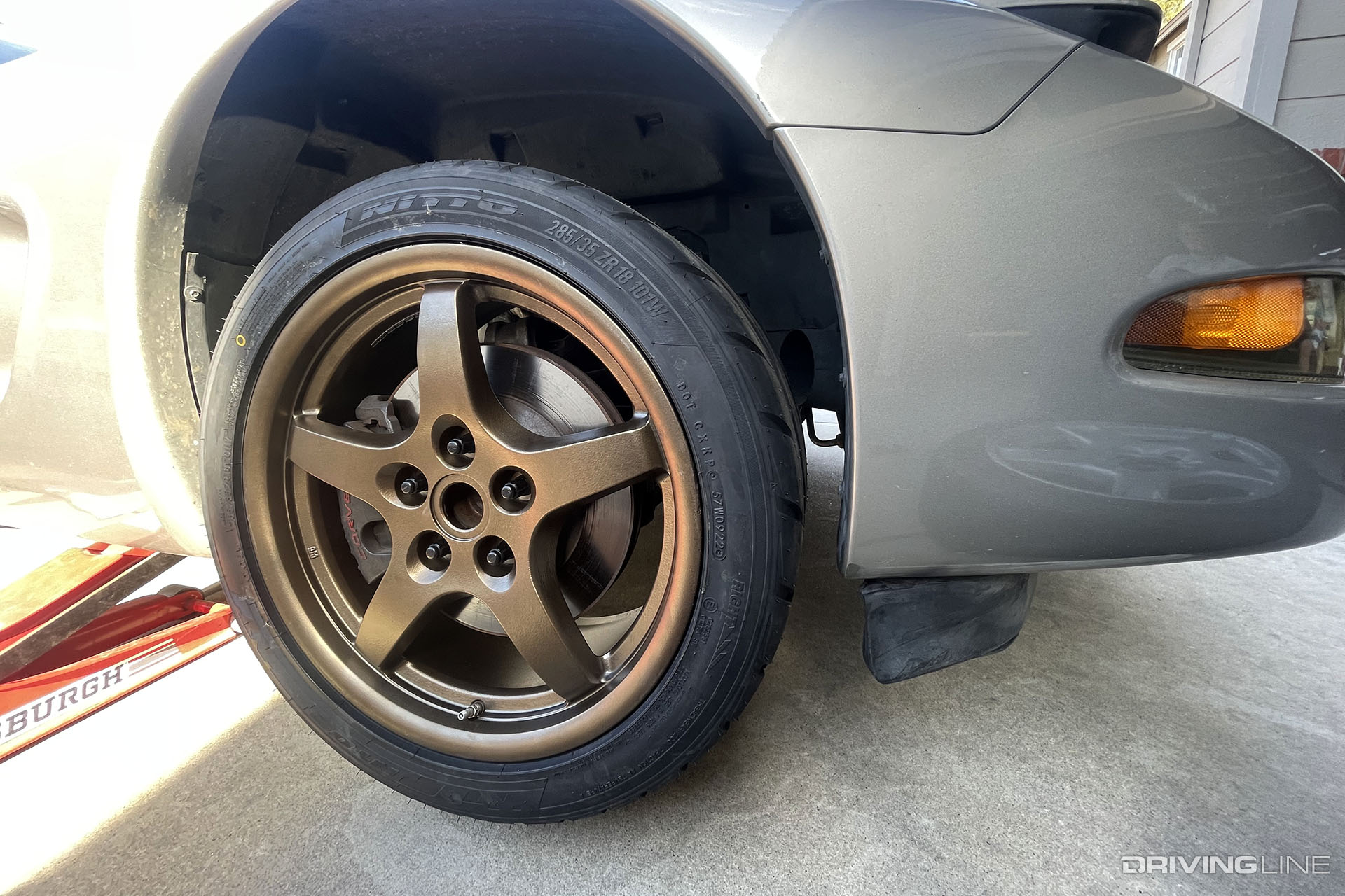 C5 Corvette on Nitto NT05 Tires and Magnesium wheels