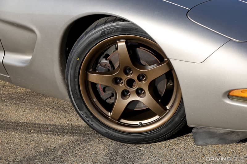 Nitto NT05 Tire on C5 Corvette