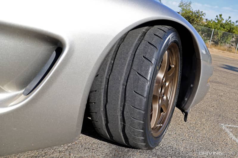C5 Corvette on Nitto NT05 Tires