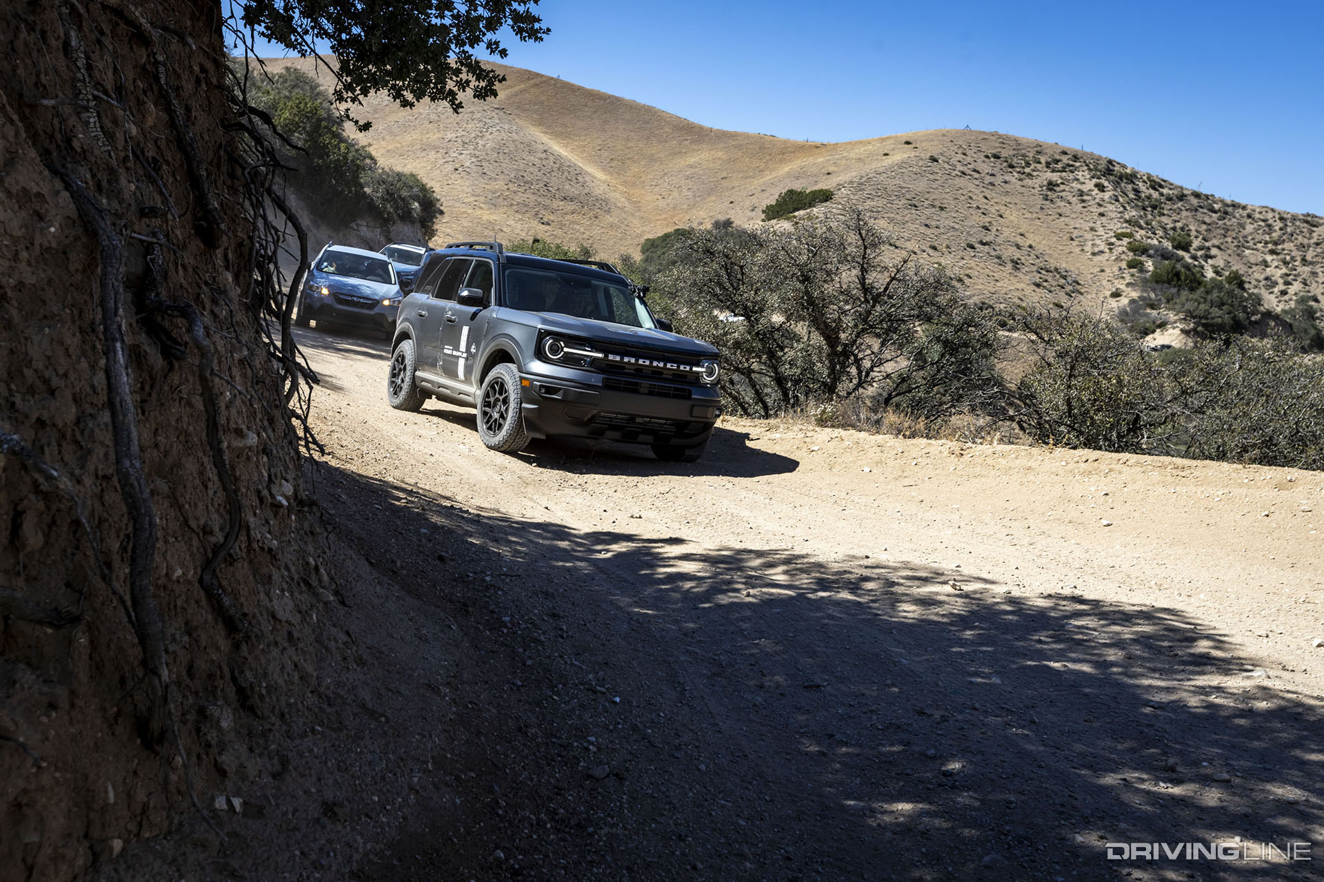 Ford Bronco Sport on Nitto Nomad Grappler Tires on Trail