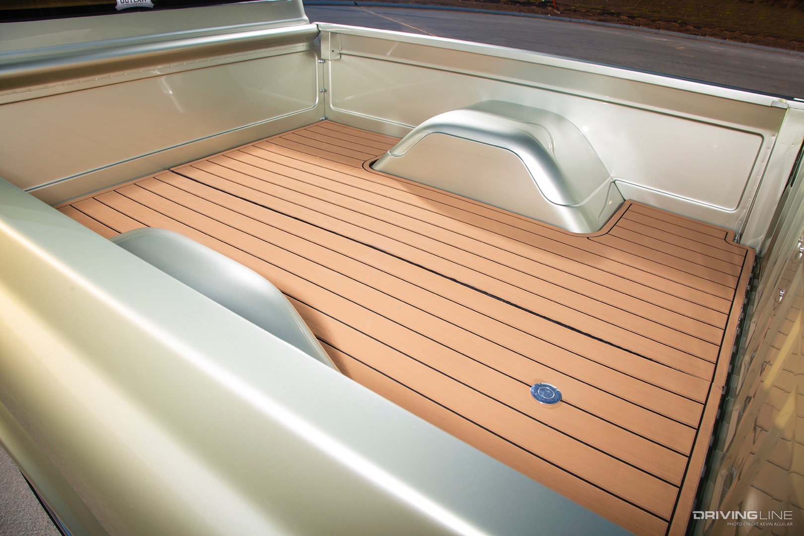 Bed of Robert Tucker's '69 Chevy C10