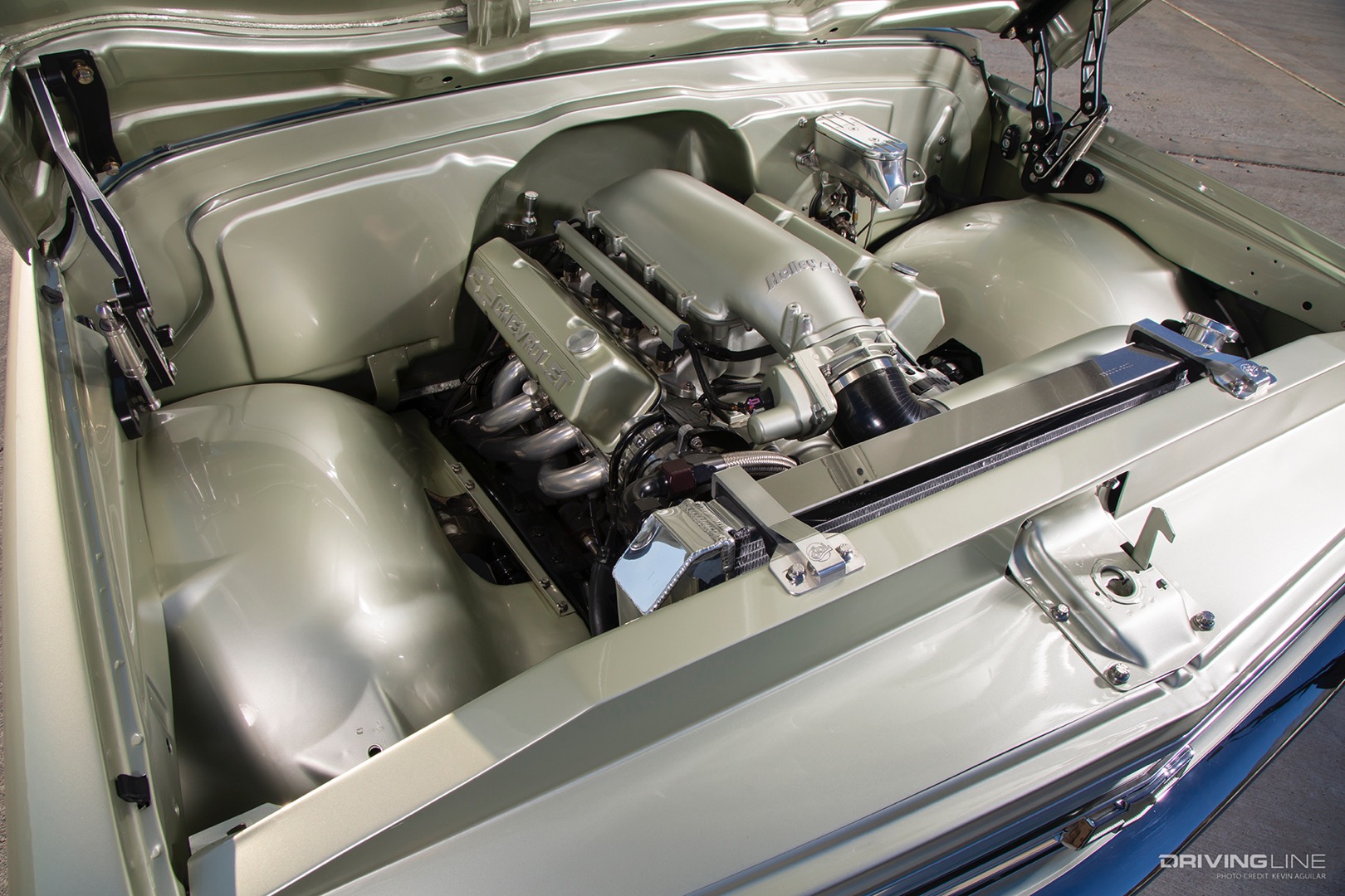 LS6 Engine of Robert Tucker's '69 Chevy C10