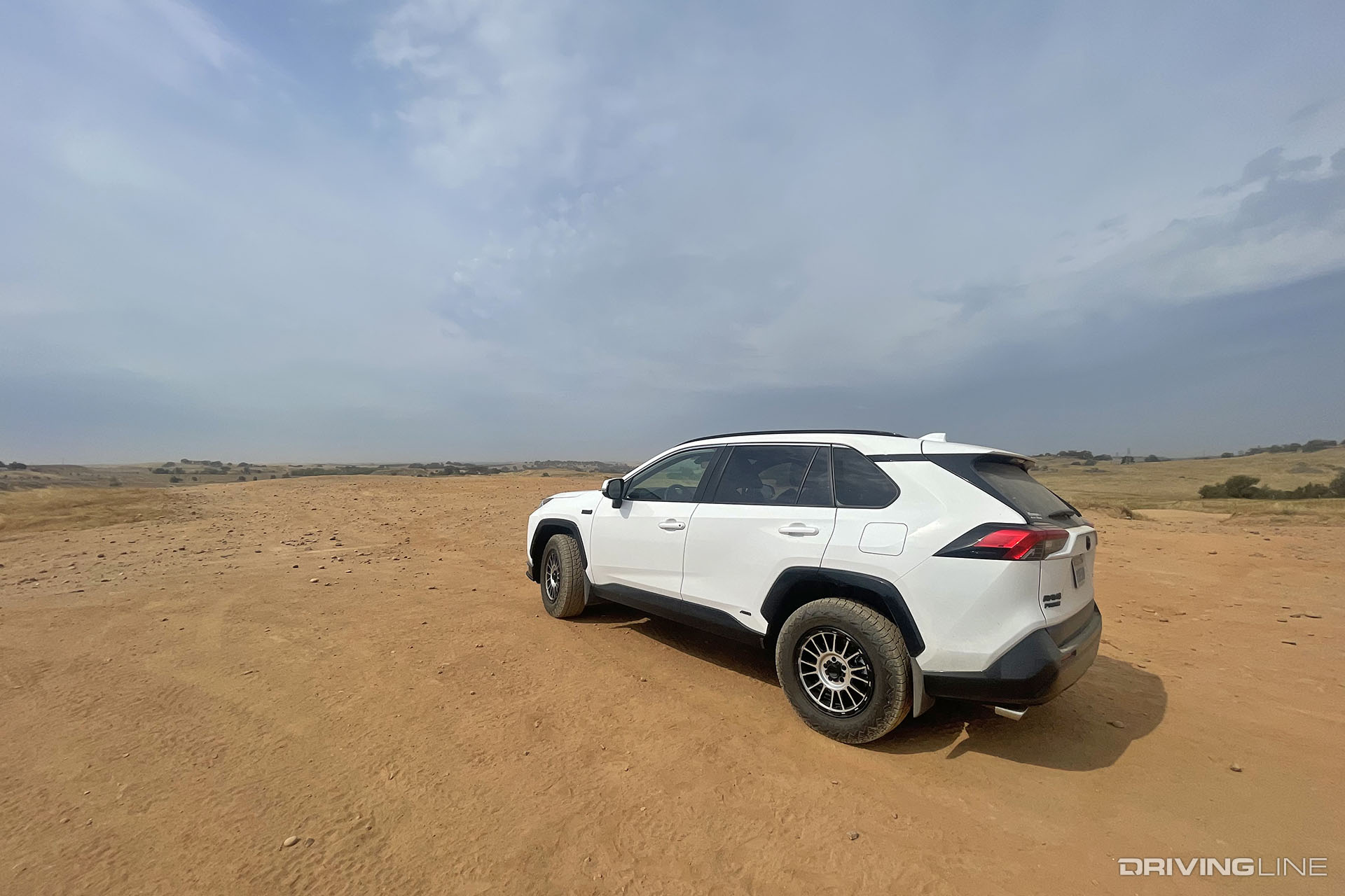 Toyota RAV4 Prime at Off-Road Park