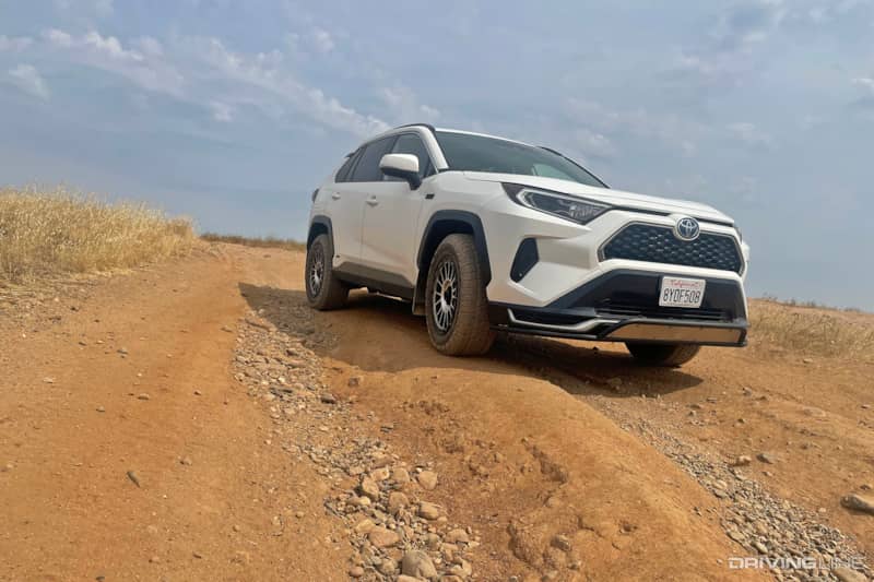 Toyota RAV4 Prime on Off-Road Trail