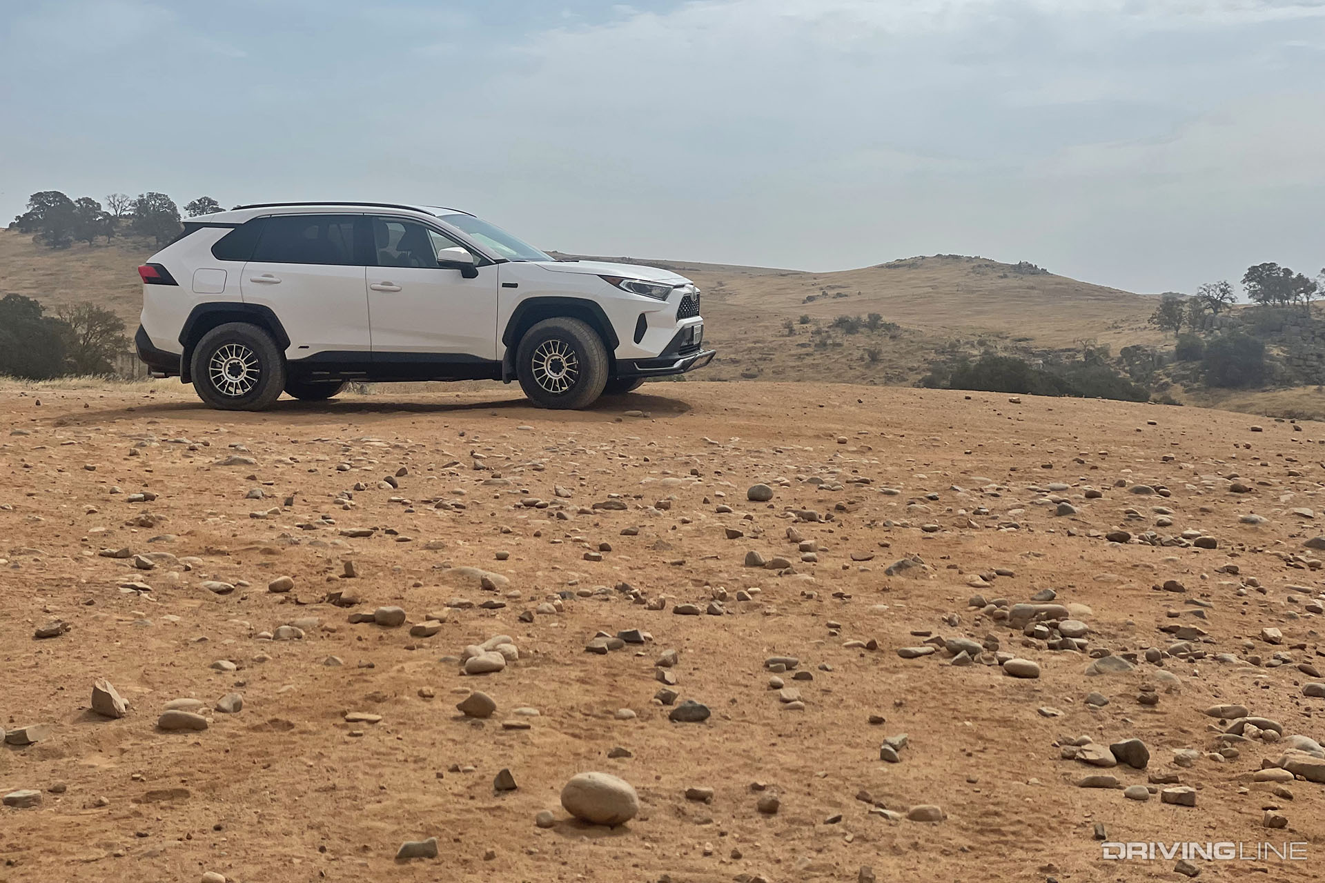 Toyota RAV4 Prime at Off-Road Park