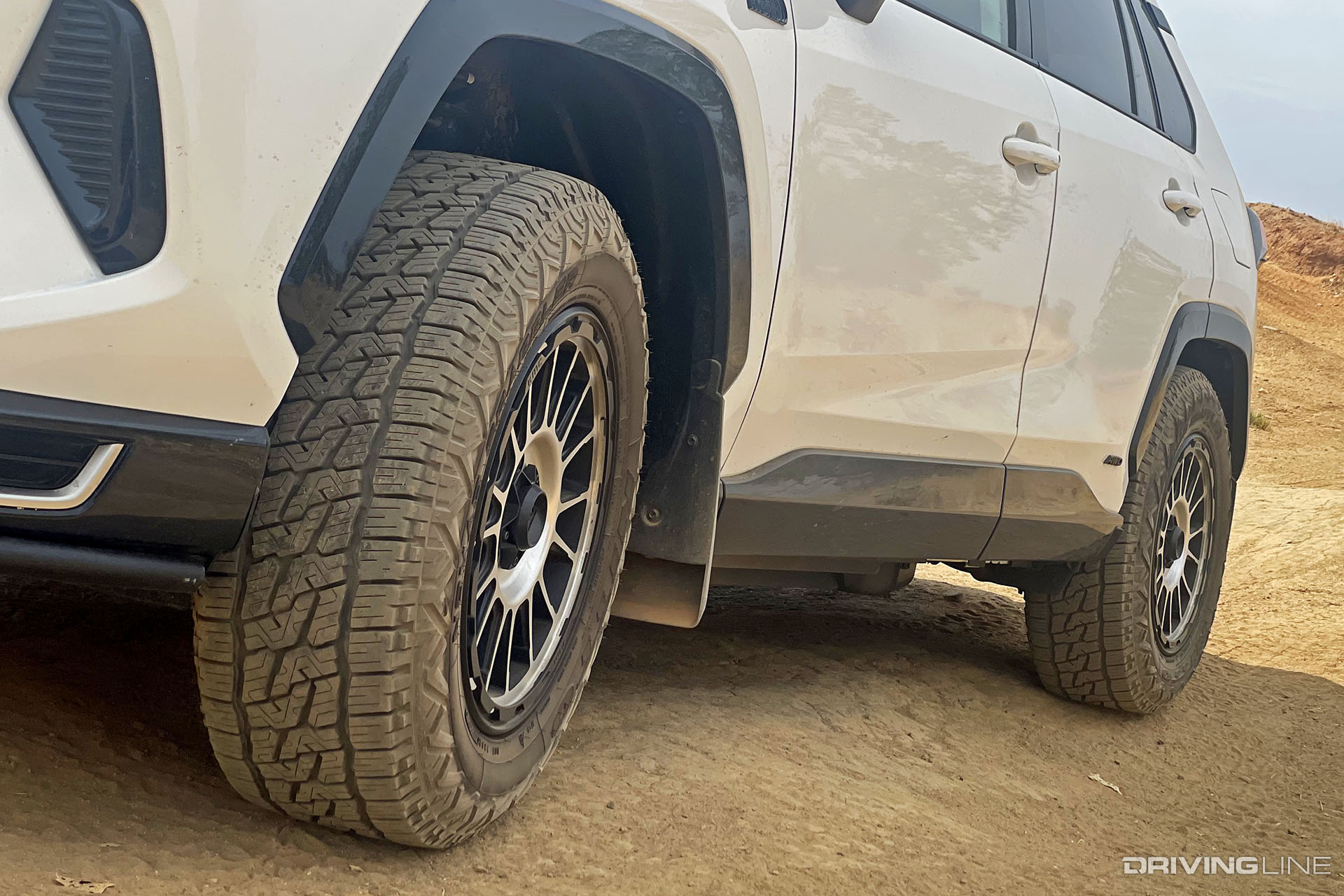 Toyota RAV4 Prime on Nitto Nomad Grappler Tires