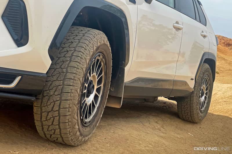 Toyota RAV4 Prime on Nitto Nomad Grappler Tires