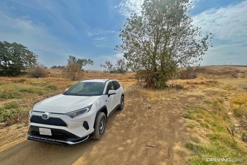 Toyota RAV4 Prime at Off-Road Park