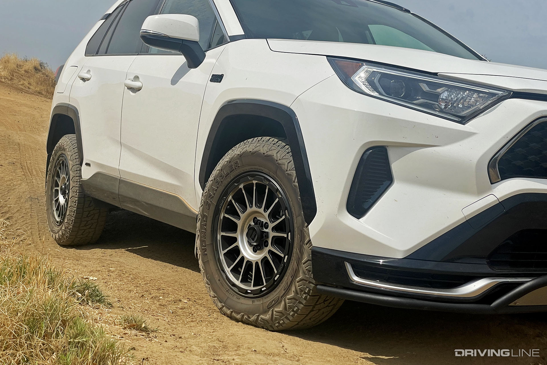 Toyota RAV4 Prime on Nitto Nomad Grappler Crossover terrain tires