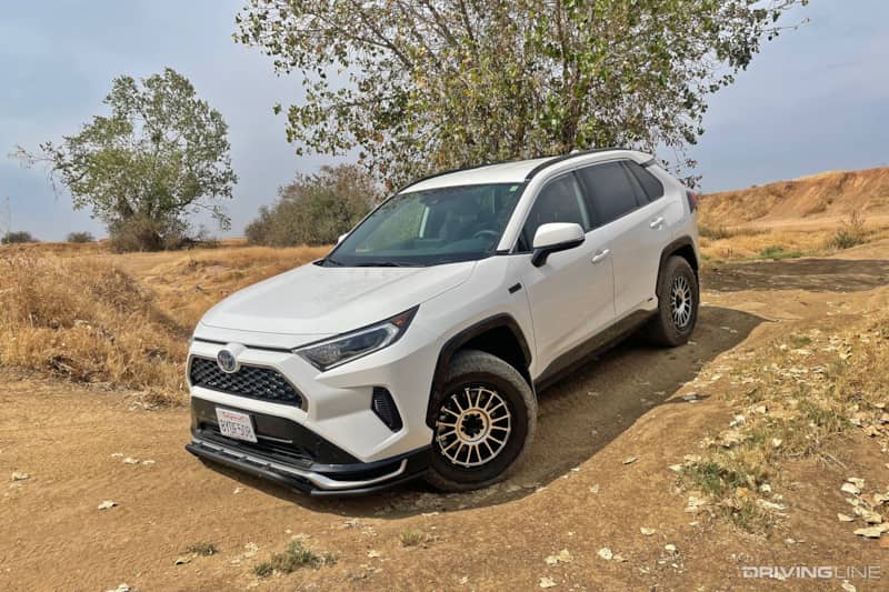 Toyota RAV4 Prime on Off-Road Trail