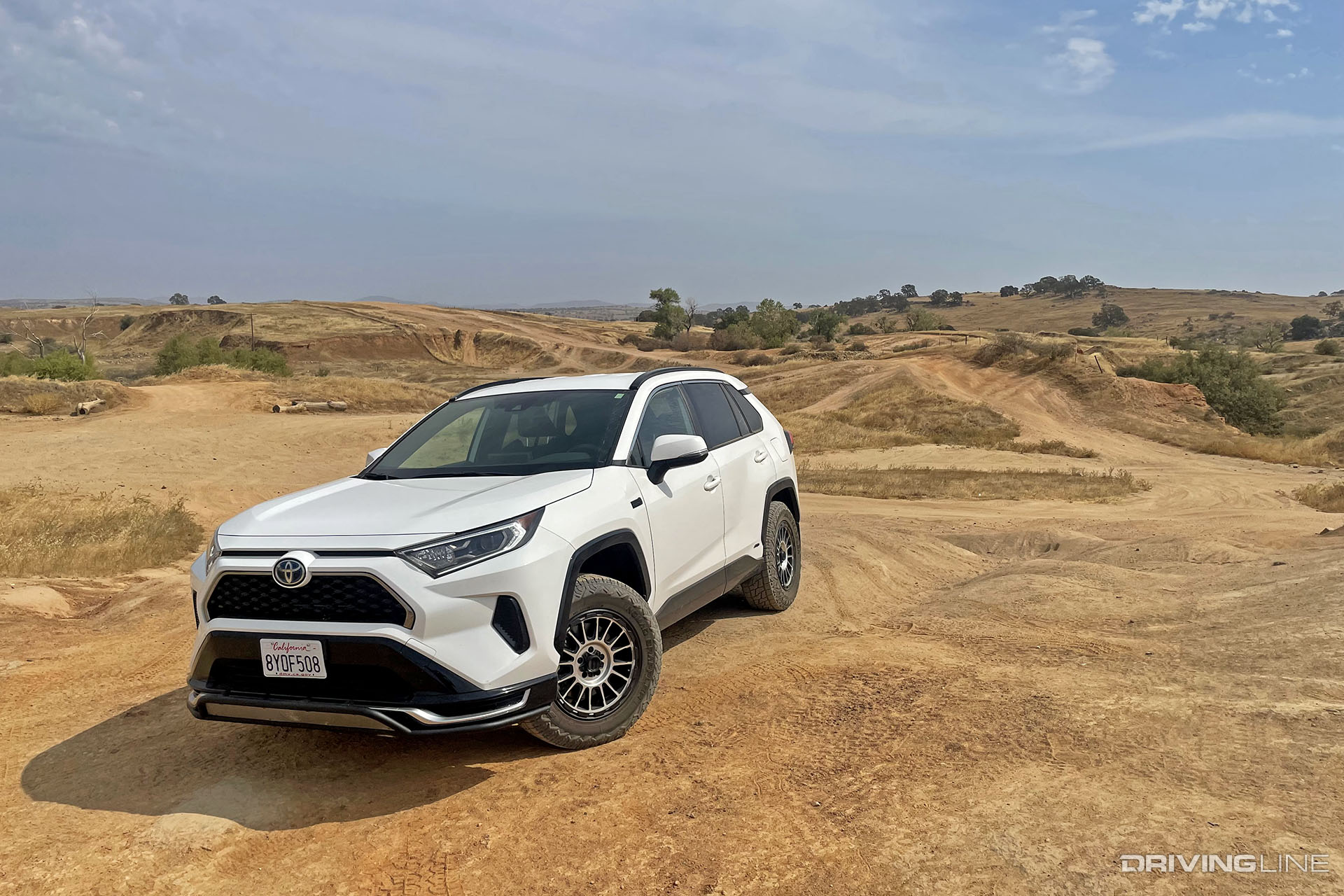 Toyota RAV4 Prime at Off-Road Park