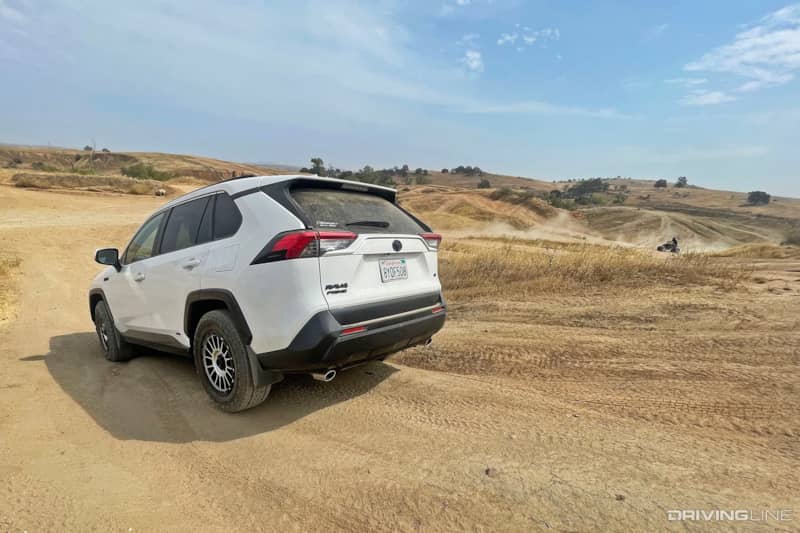 Toyota RAV4 Prime at Off-Road Park
