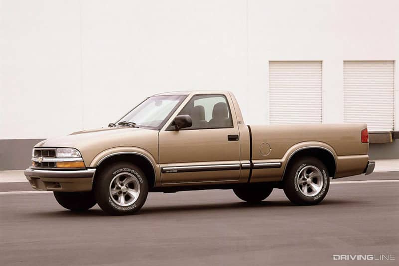 Chevy S-10 Second Gen Gold