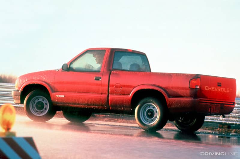 Chevy S10 Regular Cab Side View