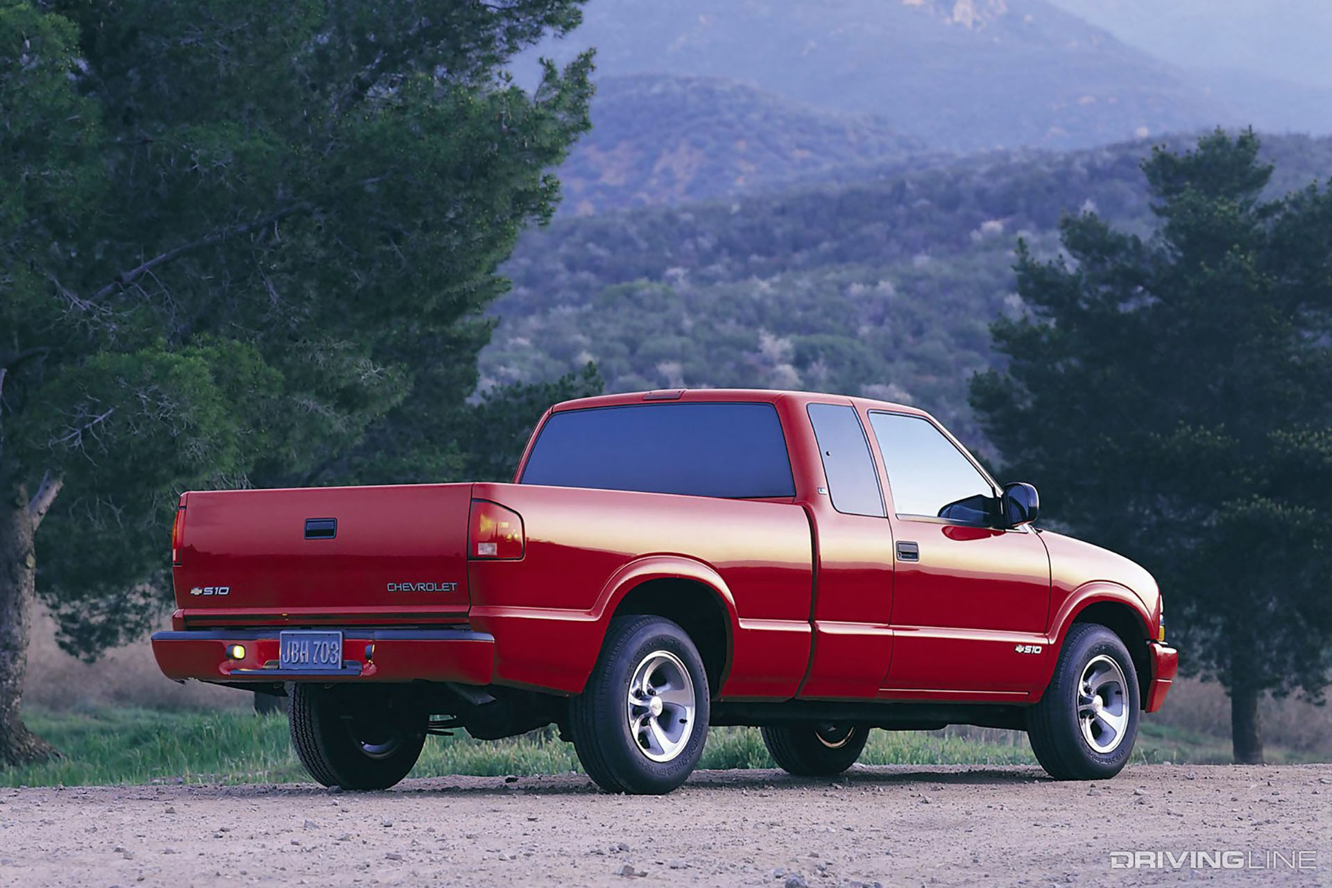 Chevy S-10 Extended Cab Rear View