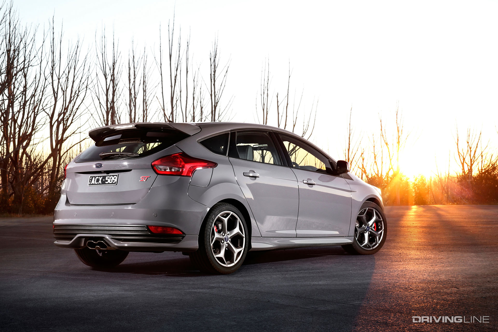 Ford Focus ST Gray Rear View