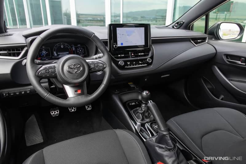 Toyota GR Corolla Interior Black