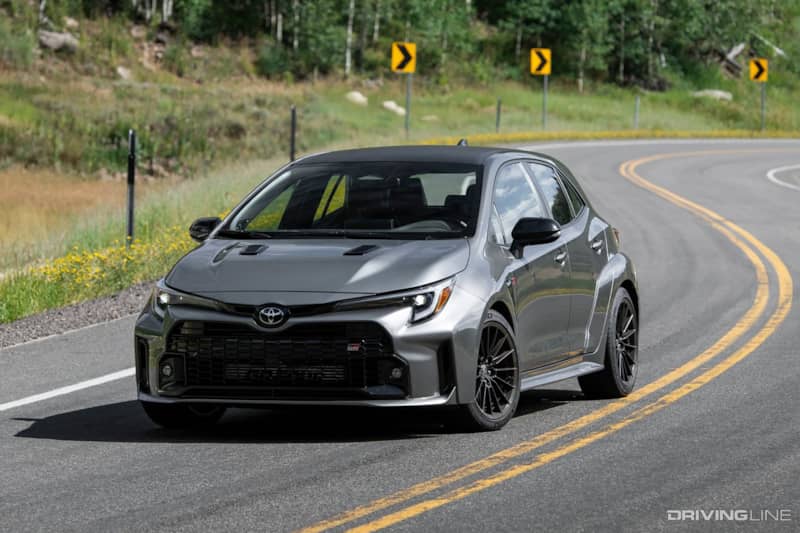 Toyota GR Corolla Circuit Edition on Road