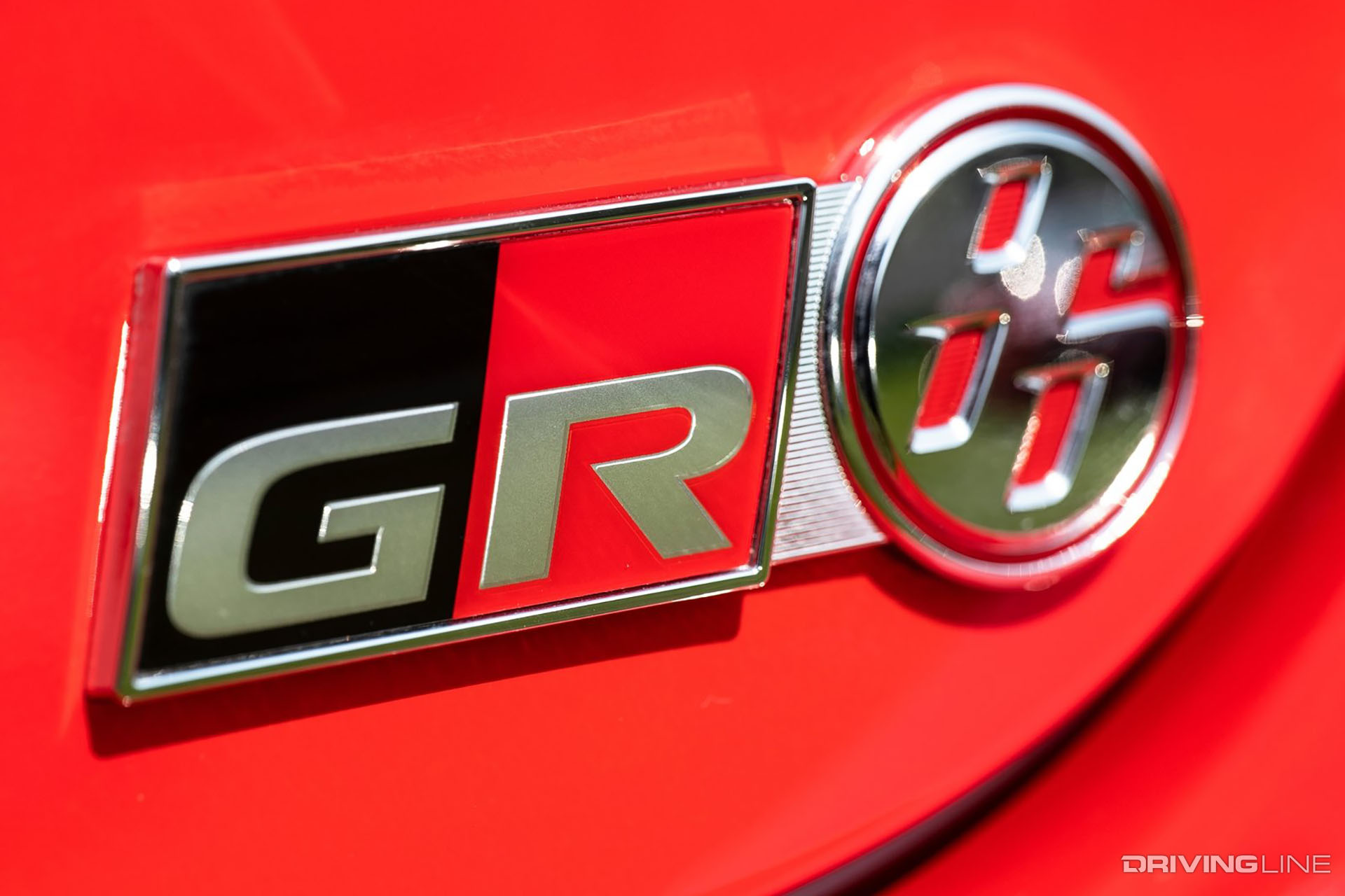 Toyota GR86 Emblem Red